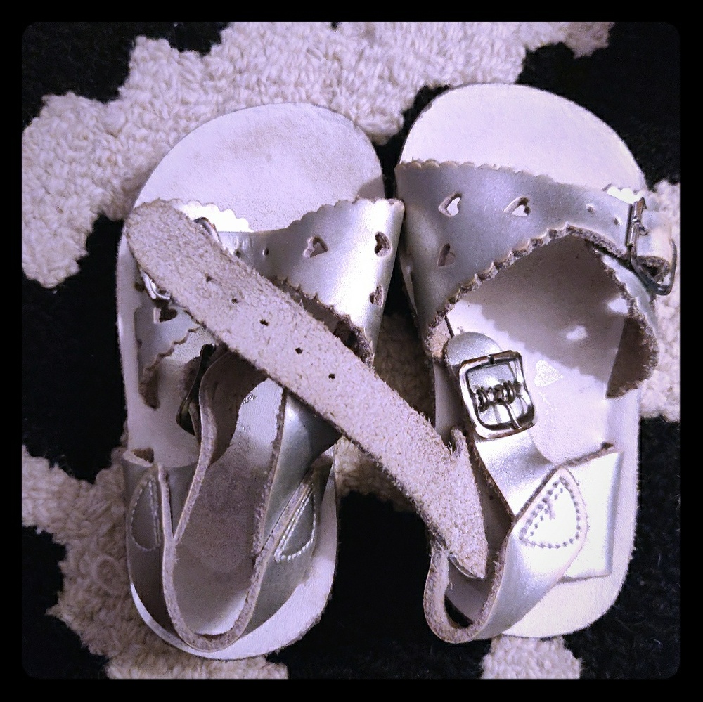 Baby girl's salt water sandals by Hoy